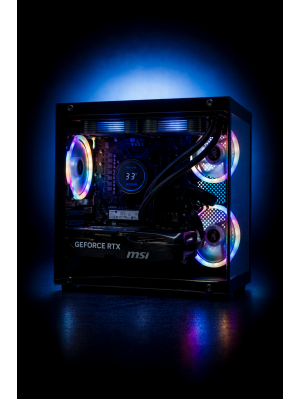 Игровой компьютер TREIDCOMPUTERS "Flash", AMD Ryzen 5 5600 / 32GB RAM / 960GB SSD / RTX 5060 8 Gb